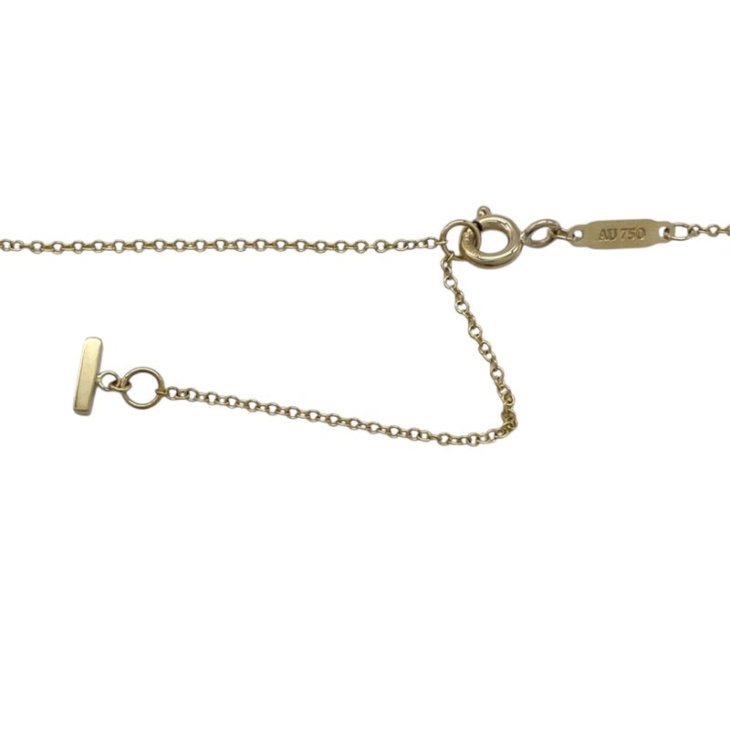 ティファニー TIFFANY＆CO Tスマイル ネックレス スモール K18YG ジュエリー