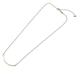 ティファニー TIFFANY＆CO Tスマイル ネックレス スモール K18YG ジュエリー