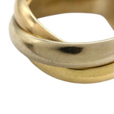 カルティエ Cartier トリニティリング #53(12号) K18YG×K18WG×K18PG ジュエリー