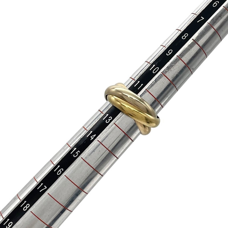 カルティエ Cartier トリニティリング #53(12号) K18YG×K18WG×K18PG ジュエリー