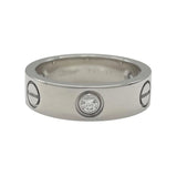 カルティエ Cartier ラブリング 3Pダイヤ #51(11号) K18WG ダイヤモンド ジュエリー