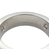 カルティエ Cartier ラブリング 3Pダイヤ #51(11号) K18WG ダイヤモンド ジュエリー