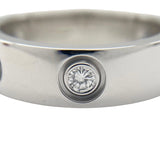 カルティエ Cartier ラブリング 3Pダイヤ #51(11号) K18WG ダイヤモンド ジュエリー