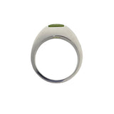 カルティエ Cartier タンクリング #50(10号) K18WG ペリドット ジュエリー