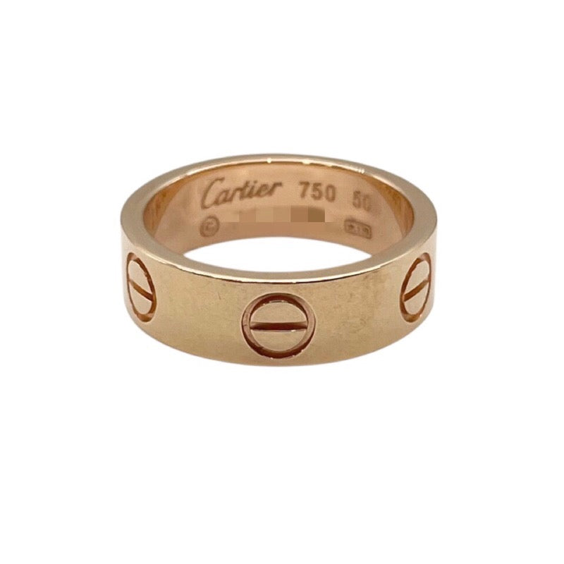 カルティエ Cartier ラブリング #50(10号) K18PG ジュエリー