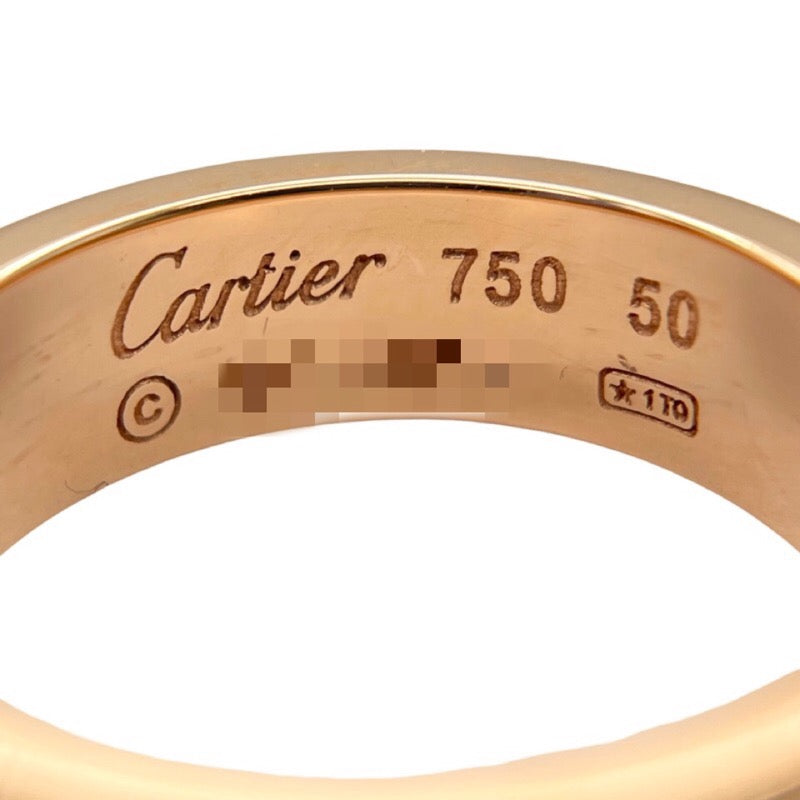 カルティエ Cartier ラブリング #50(10号) K18PG ジュエリー