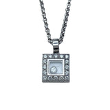 ショパール Chopard ハッピーダイヤネックレス ホワイトゴールド 750 ジュエリー