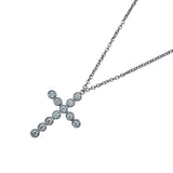 ティファニー TIFFANY＆CO ジャズクロスネックレス プラチナ Pt950 ジュエリー