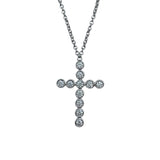 ティファニー TIFFANY＆CO ジャズクロスネックレス プラチナ Pt950 ジュエリー