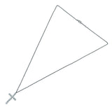 ティファニー TIFFANY＆CO ジャズクロスネックレス プラチナ Pt950 ジュエリー