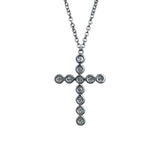 ティファニー TIFFANY＆CO ジャズクロスネックレス プラチナ Pt950 ジュエリー