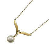 ミキモト MIKIMOTO ネックレス ゴールド K18 ジュエリー