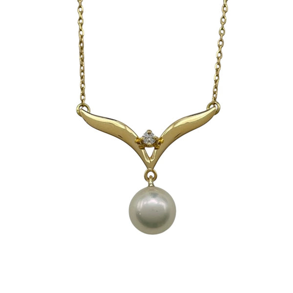 ミキモト MIKIMOTO ネックレス ゴールド K18 ジュエリー