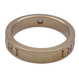 ブルガリ BVLGARI ダブルロゴリング ピンクゴールド Au750 ジュエリー
