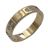 グッチ GUCCI アイコンアモールリング ピンクゴールド Au750 ジュエリー