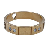 グッチ GUCCI アイコンアモールリング ピンクゴールド Au750 ジュエリー