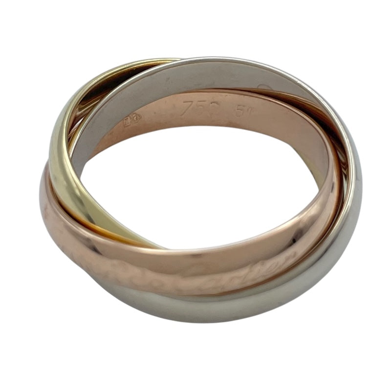 カルティエ Cartier トリニティリング ゴールドxピンクゴールドxホワイトゴールド 750 ジュエリー