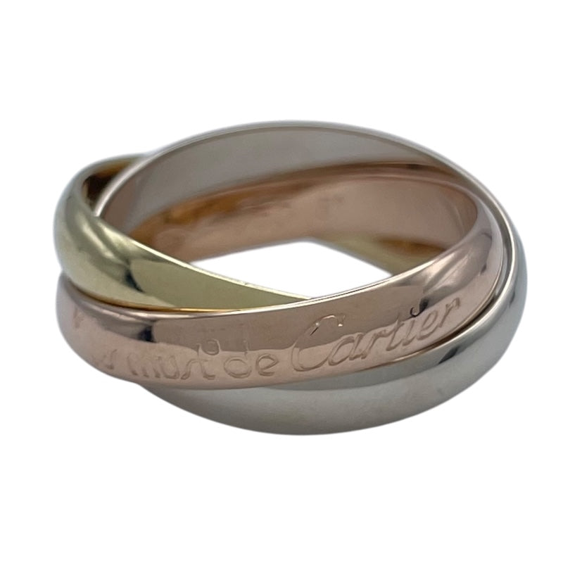 カルティエ Cartier トリニティリング ゴールドxピンクゴールドxホワイトゴールド 750 ジュエリー