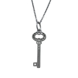 ティファニー TIFFANY＆CO オーバルキーネックレス ホワイトゴールド K18ホワイトゴールド Au750 ダイヤモンド　 ジュエリー