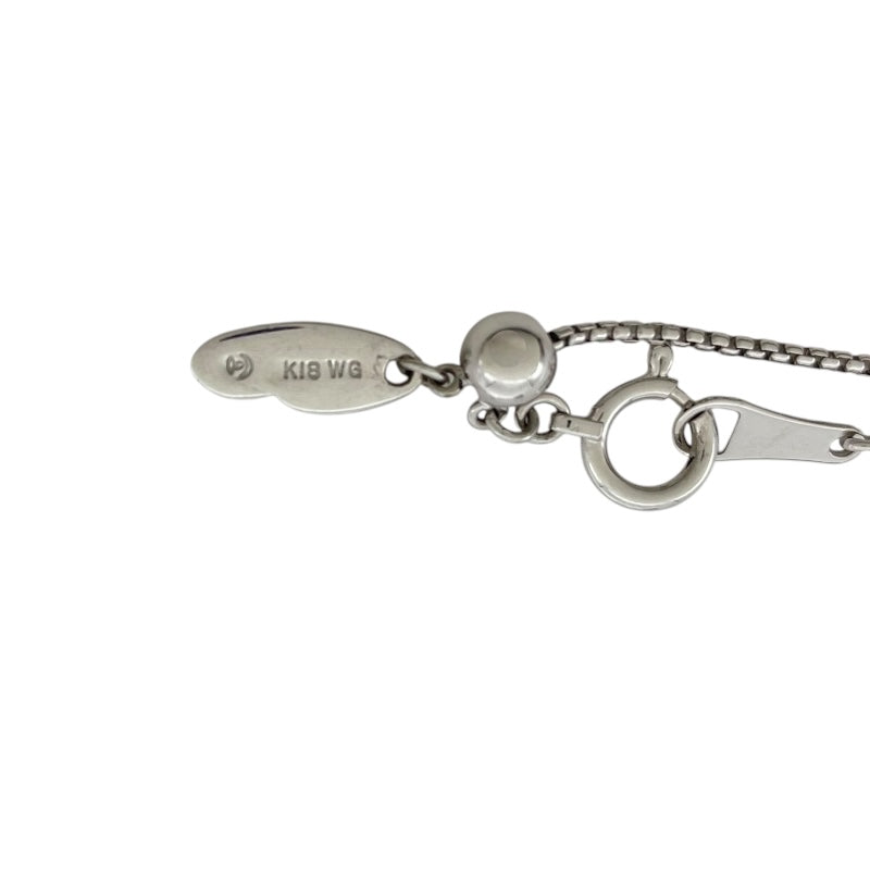 タサキ TASAKI ダイヤネックレス ホワイトゴールド K18WG ダイヤモンド ジュエリー