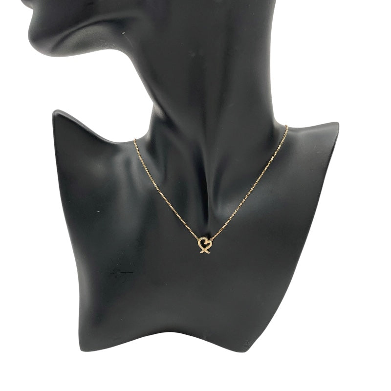 ティファニー TIFFANY＆CO ラビングハート ネックレス ピンクゴールド Au750 ジュエリー
