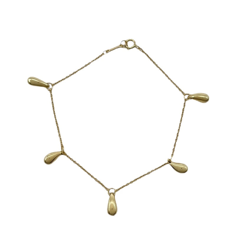 ティファニー TIFFANY＆CO ティアドロップブレス イエローゴールド 750 ジュエリー