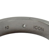 グッチ GUCCI アイコンリング ホワイトゴールド Au750 ダイヤモンド　 ジュエリー