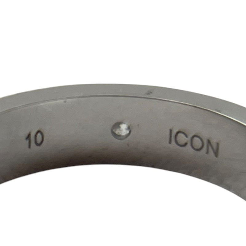 グッチ GUCCI アイコンリング ホワイトゴールド Au750 ダイヤモンド　 ジュエリー