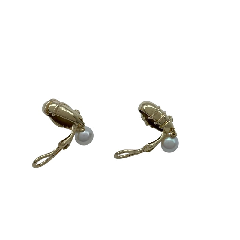 ティファニー TIFFANY＆CO ハート＆アローイヤリング イエローゴールド 750 パール ジュエリー