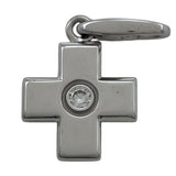 カルティエ Cartier クロスチャーム ホワイトゴールド 750 ダイヤモンド　 ジュエリー