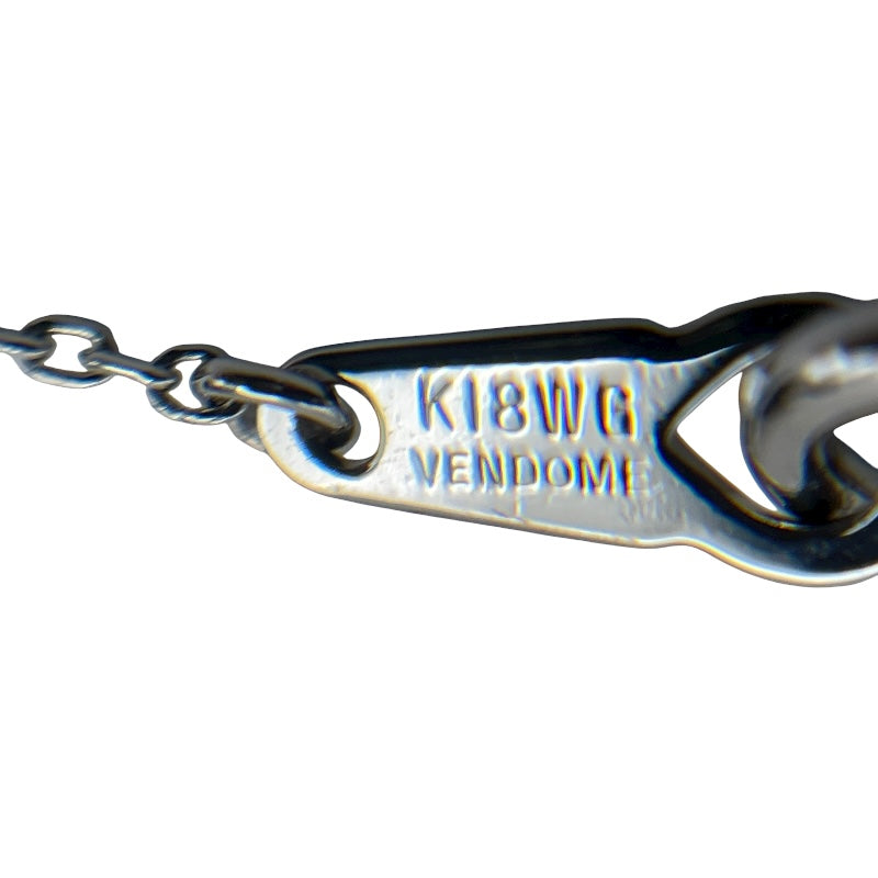 ヴァンドーム青山 VENDOME AOYAMA ネックレス ホワイトゴールド K18WG/ダイヤモンド ダイヤモンド　 ジュエリー