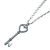 ティファニー TIFFANY＆CO ハートキーネックレス ホワイトゴールド 750/ダイヤモンド ジュエリー