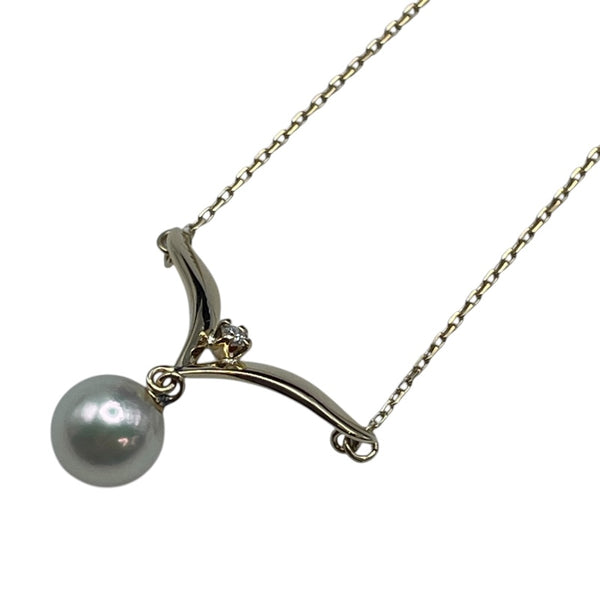 ミキモト MIKIMOTO ネックレス ゴールド K18 ジュエリー