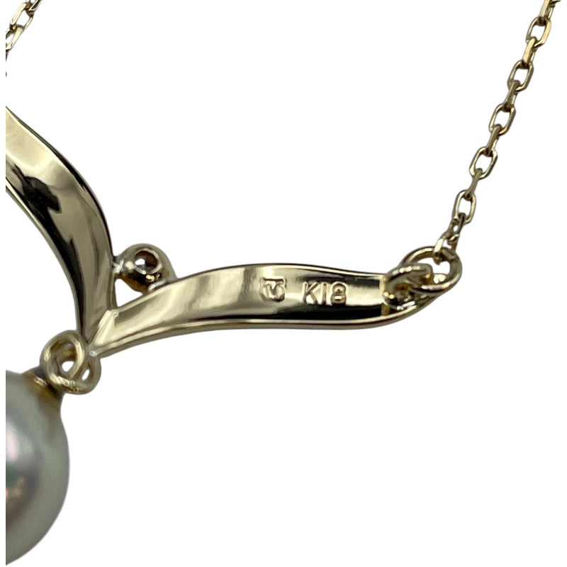 ミキモト MIKIMOTO ネックレス ゴールド K18 ジュエリー
