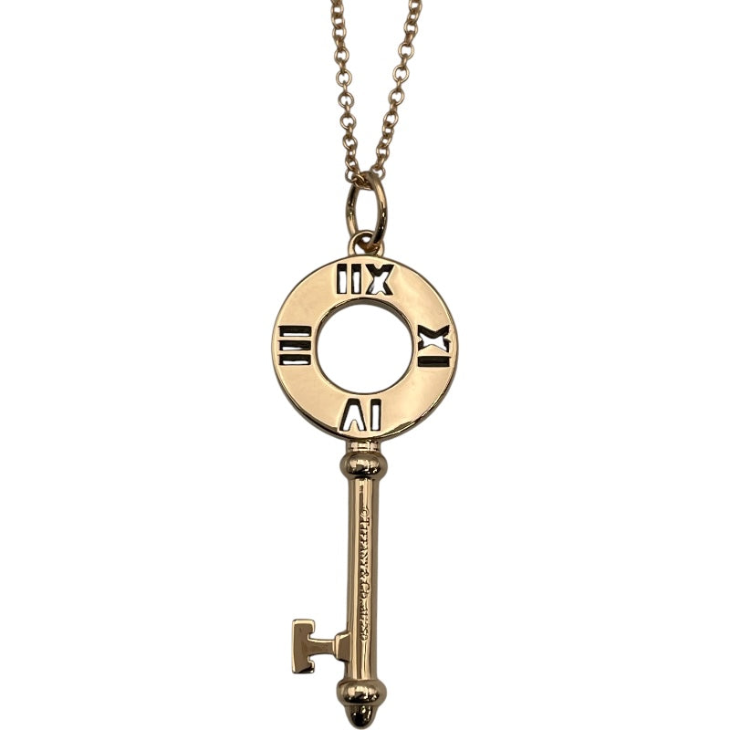 ティファニー TIFFANY＆CO アトラスキーネックレス ピンクゴールド Au750 ジュエリー