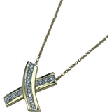 ティファニー TIFFANY＆CO キスネックレス ゴールド/プラチナ 750/Pt950 ジュエリー