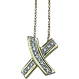 ティファニー TIFFANY＆CO キスネックレス ゴールド/プラチナ 750/Pt950 ジュエリー