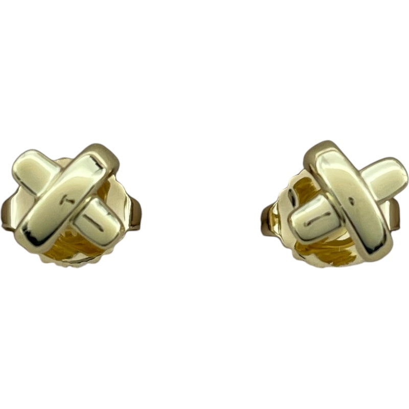 ティファニー TIFFANY＆CO クロスステッチピアス ゴールド 750 ジュエリー