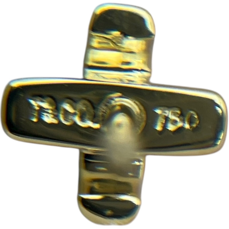 ティファニー TIFFANY＆CO クロスステッチピアス ゴールド 750 ジュエリー