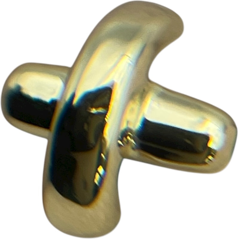 ティファニー TIFFANY＆CO クロスステッチピアス ゴールド 750 ジュエリー