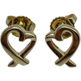 ティファニー TIFFANY＆CO ラヴィングハートピアス ゴールド 750 ジュエリー