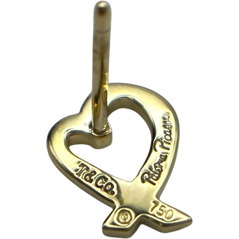 ティファニー TIFFANY＆CO ラヴィングハートピアス ゴールド 750 ジュエリー