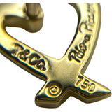 ティファニー TIFFANY＆CO ラヴィングハートピアス ゴールド 750 ジュエリー