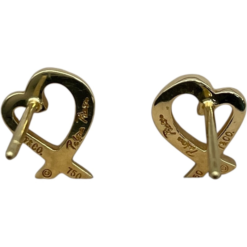 ティファニー TIFFANY＆CO ラビングハートピアス ゴールド 750 ジュエリー