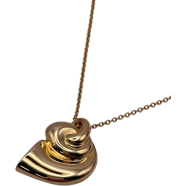 ティファニー TIFFANY＆CO ホルンネックレス ゴールド Au750 ジュエリー