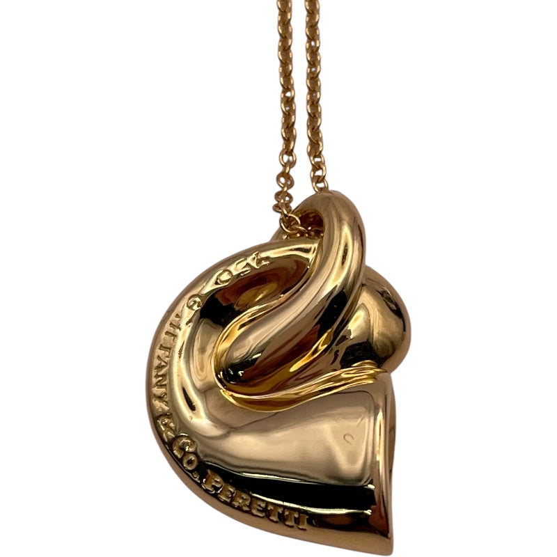 ティファニー TIFFANY＆CO ホルンネックレス ゴールド Au750 ジュエリー