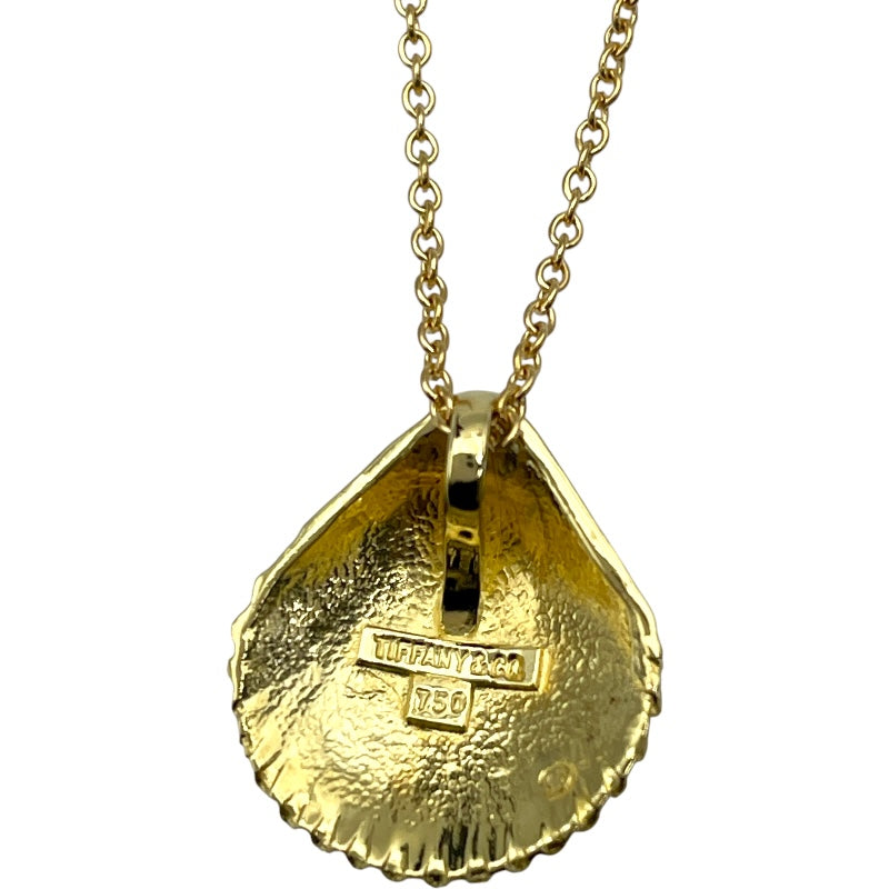 ティファニー TIFFANY＆CO シェルネックレス ゴールド 750 ジュエリー