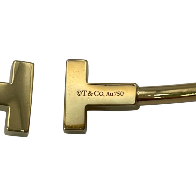 ティファニー TIFFANY＆CO Tワイヤーブレス ゴールド Au750 ジュエリー