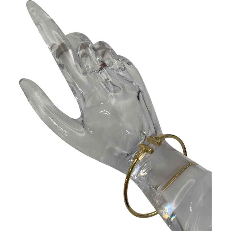 ティファニー TIFFANY＆CO Tワイヤーブレス ゴールド Au750 ジュエリー