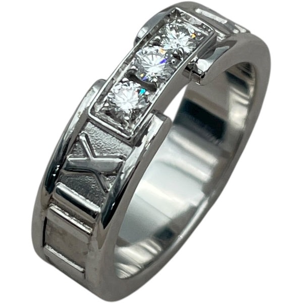 ティファニー TIFFANY＆CO アトラスリング ホワイトゴールド 750 ジュエリー